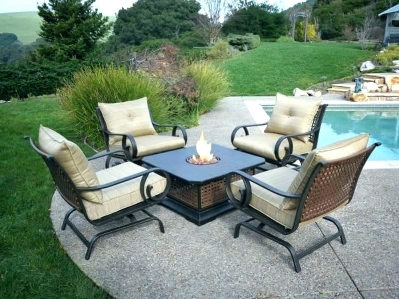 outdoor fire pit furniture sets