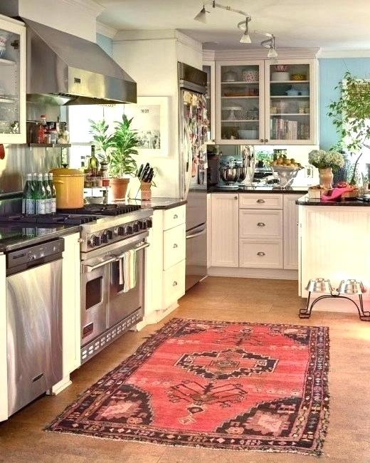 farmhouse style kitchen rugs are really trendy right now and can warm up a space rug