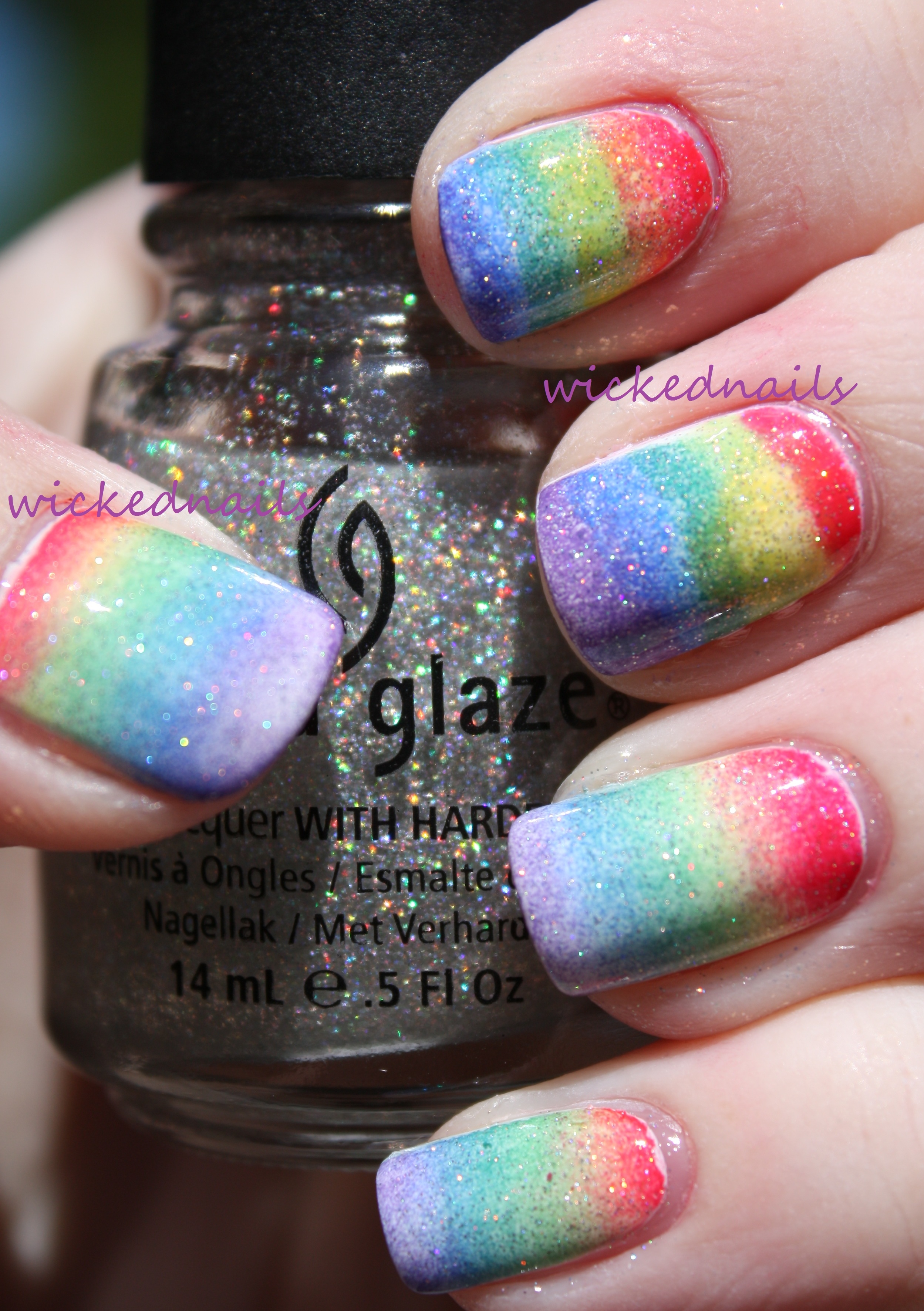 Temperature Color Changing Gel Nail Polish Rainbow Holographic Thermal Soak  Off UV Gel Varnish 7