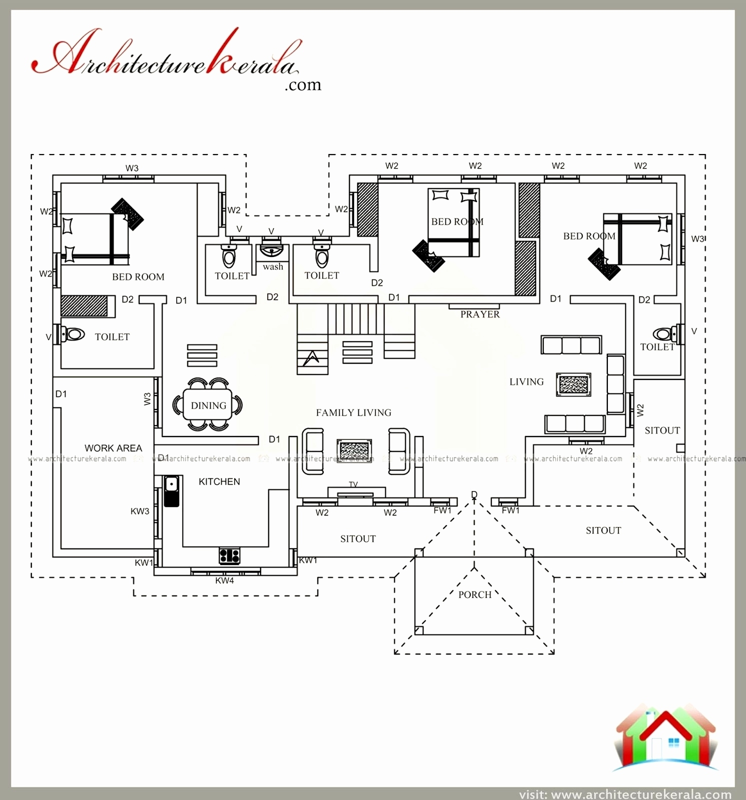 Stunning House Plan For 24 Feet 60 Feet Plot Plot Size160 Square Yards  House Plan For