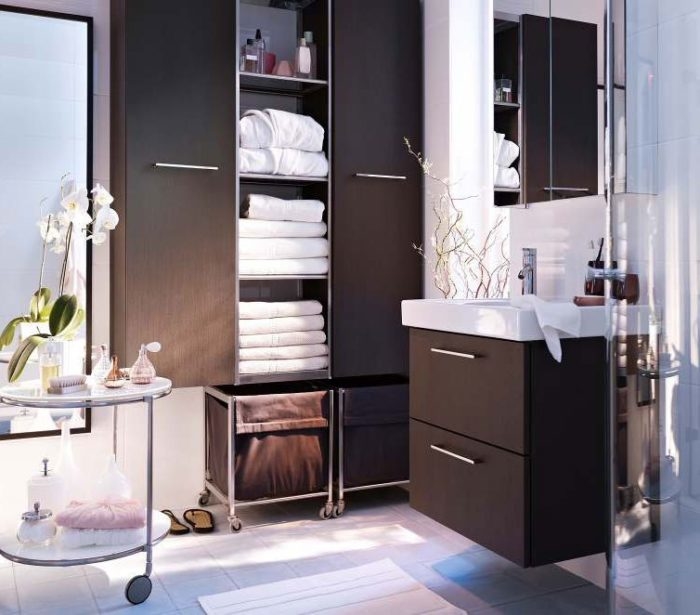 ikea bathroom storage