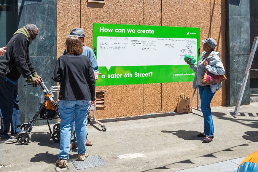 Today we recognize that seating is a key to placemaking