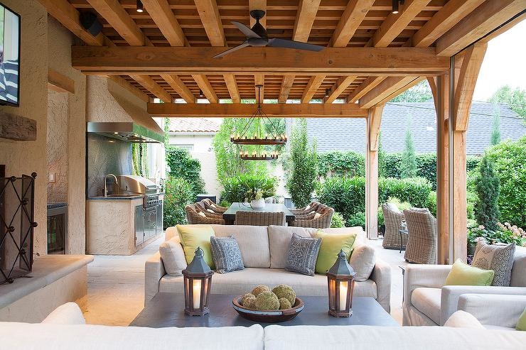 Under Deck Waterproof Outdoor Living spaces make great outdoor living areas