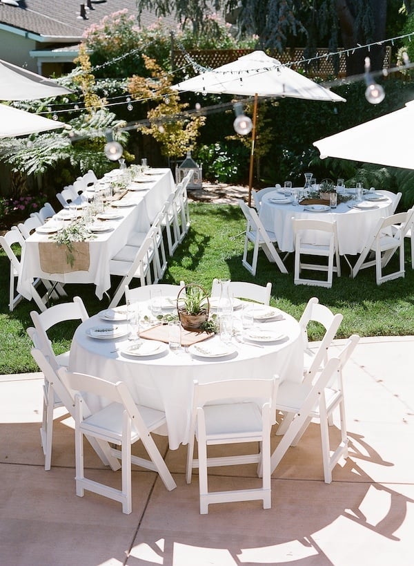 Whimsical Outdoor Baby Shower Decor via Pretty My Party