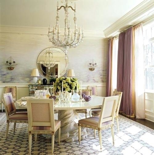 lavender dining chairs