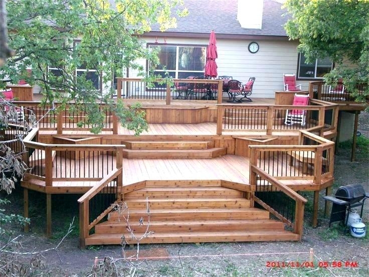 simple wood deck designs