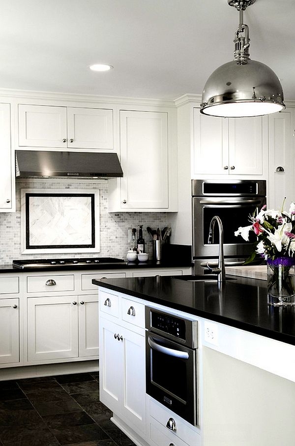 black and white kitchen modern black kitchens modern black and white kitchen  with light colored wooden