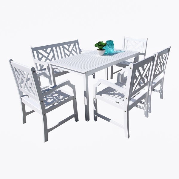 Cecil Racetrack Top Dining Table