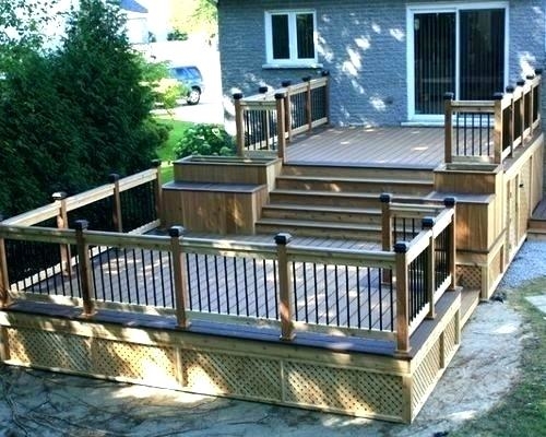 two tiered deck ideas