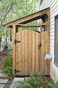 Showers at the cottage