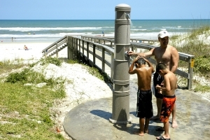 outdoor foot shower