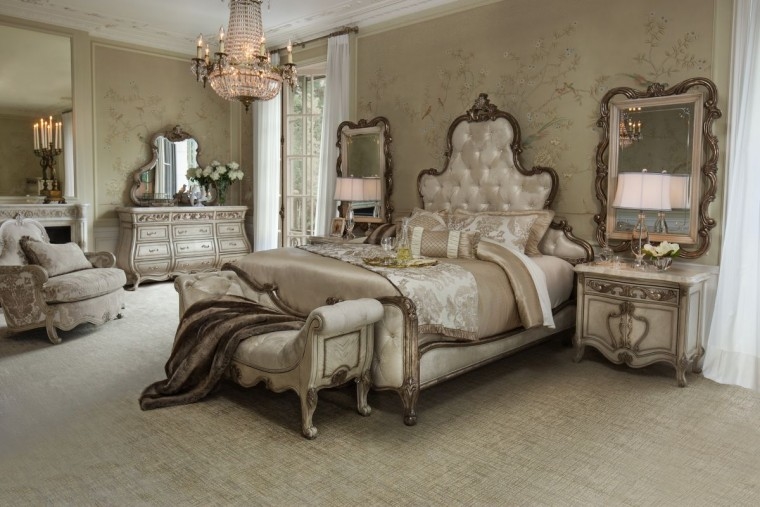 Michael Amini offers a multitude of unique bedroom collections to suit the most discerning taste