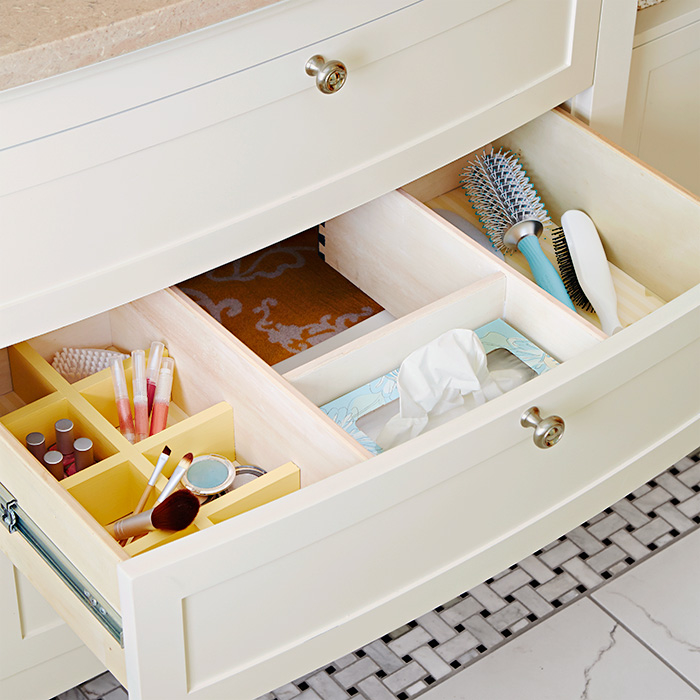 Bathroom Drawer Organization Ideas