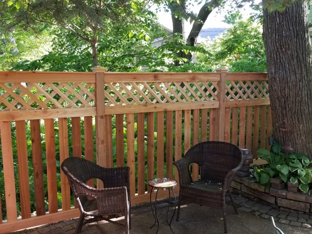 Darker colors wouldn't provide the elegance this white railing