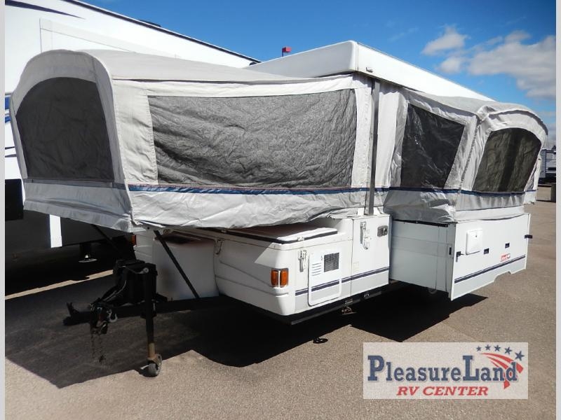 exterior 2000 Coleman Bayside Pop Up Camper 2000 Bayside Grand Tour Elite  Livonia,