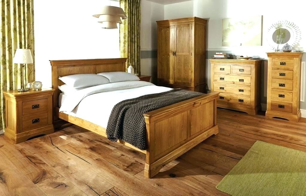 Buy Fort mactan sets of bedroom furniture oak wood bed frame double bed category 1