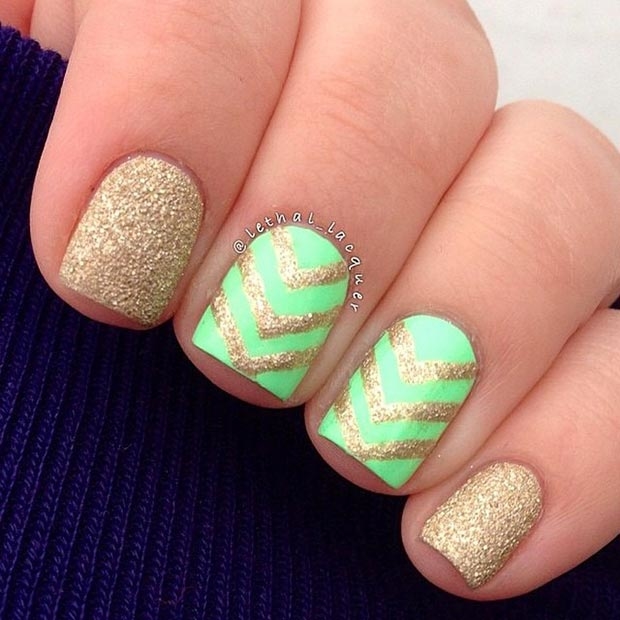 french nail art design, COLORFUL alternative french