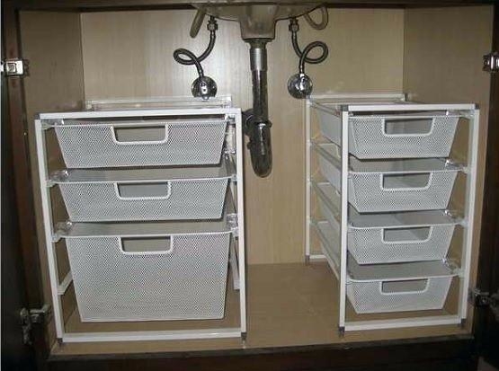 Undersink Bathroom Storage,  Organize Bathroom Drawers, Storage Ideas