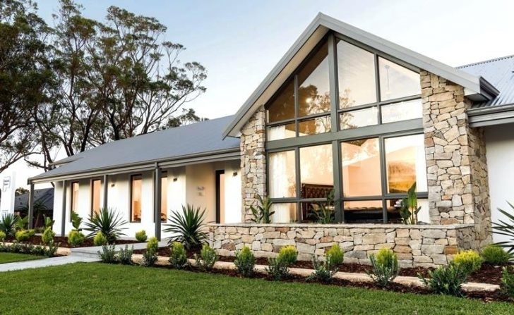 CAD rendered South view of Hill House with Waimea Estuary and Tasman Bay in  the background