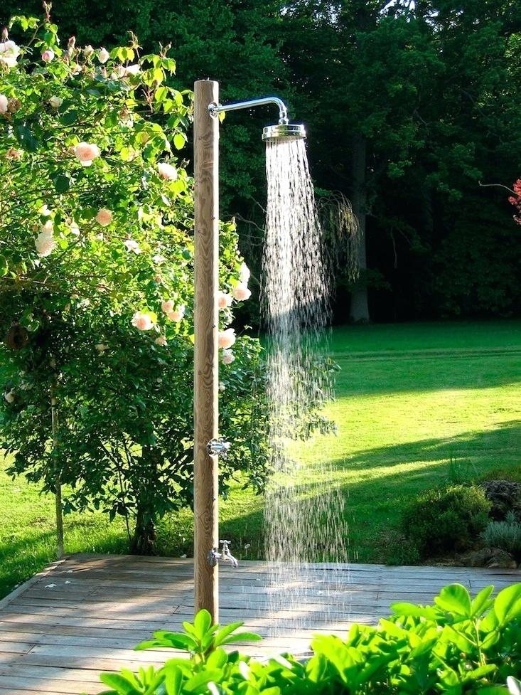 outdoor foot shower