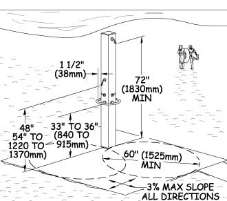 Dimensions: height 230 cm