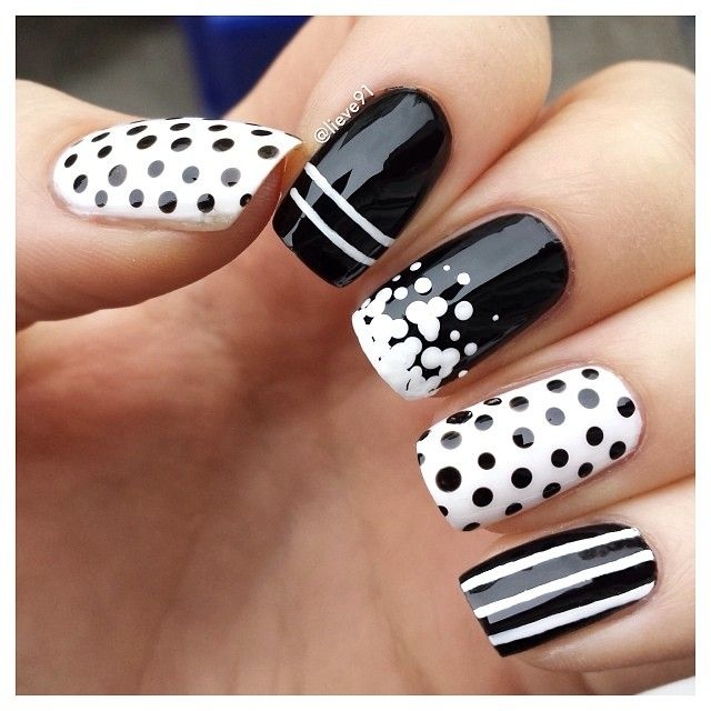 99+ Trending Black Nails Art Manicure Ideas; Black coffin nails; Black acrylic nails