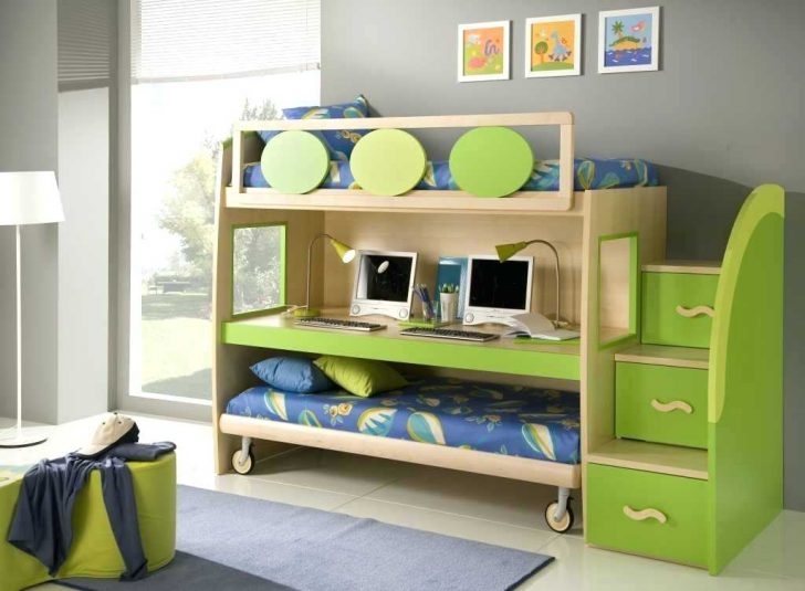 beds design for small room creative bunk beds for small rooms kids bedroom  dark varnished wood