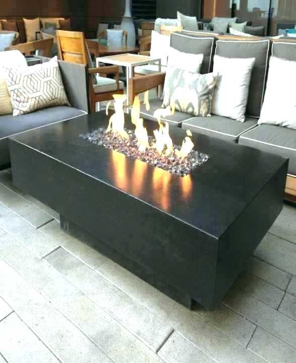 Outdoor Fire Pit Table Set