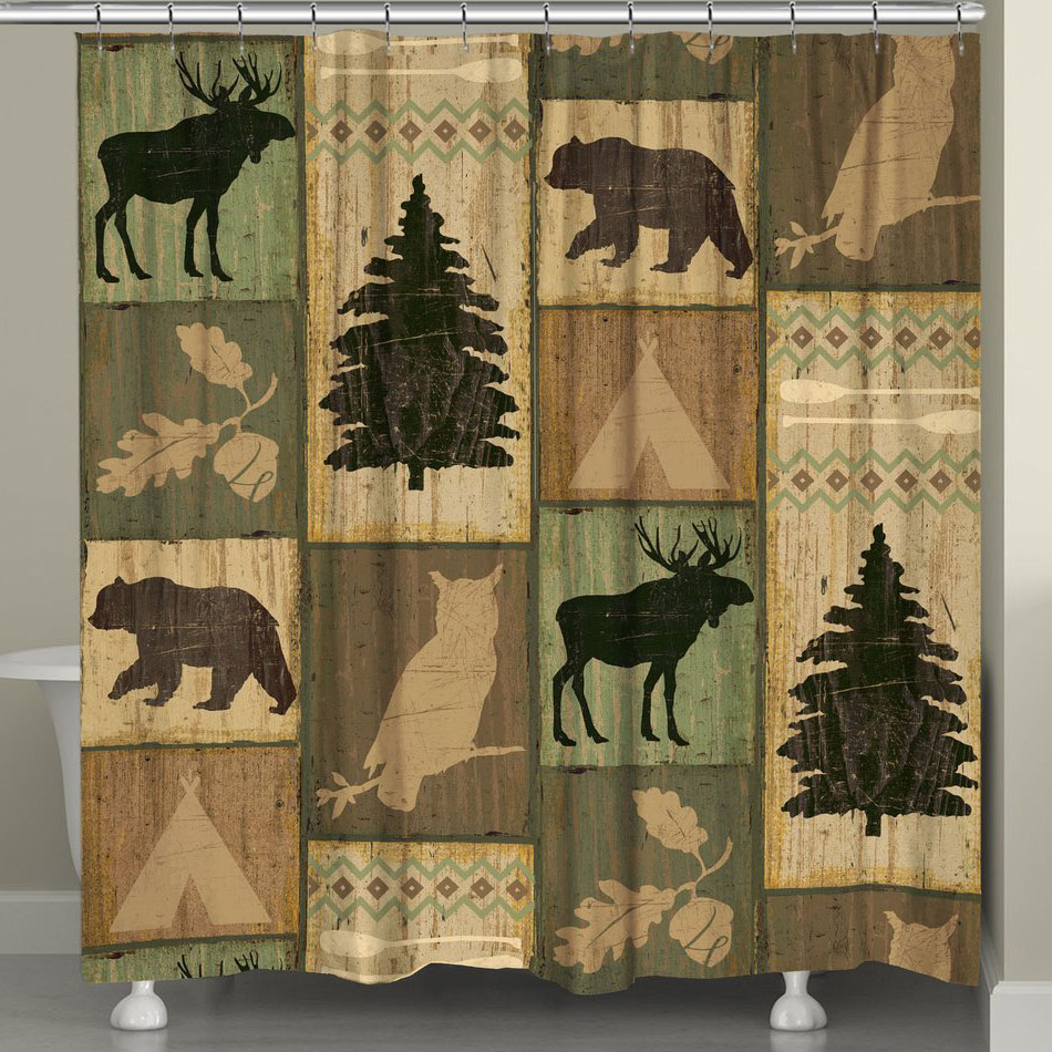 outdoor  shower curtain
