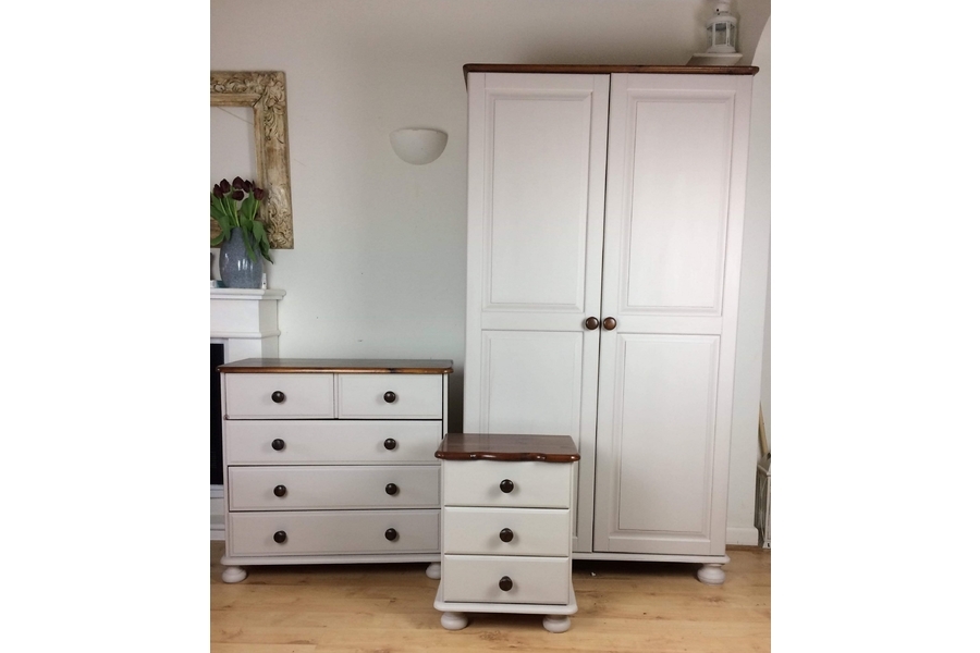 painted wood bedroom furniture