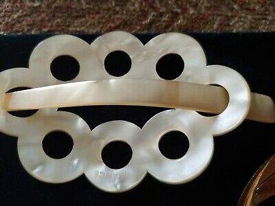 Vintage plastic hair barrettes 7