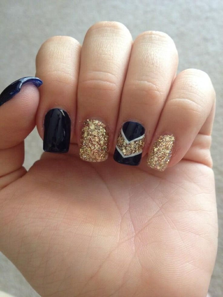 Black gel nail art : Nail Art Top Cute Gel Nails Designs Ideas You Must Try  Summer Black