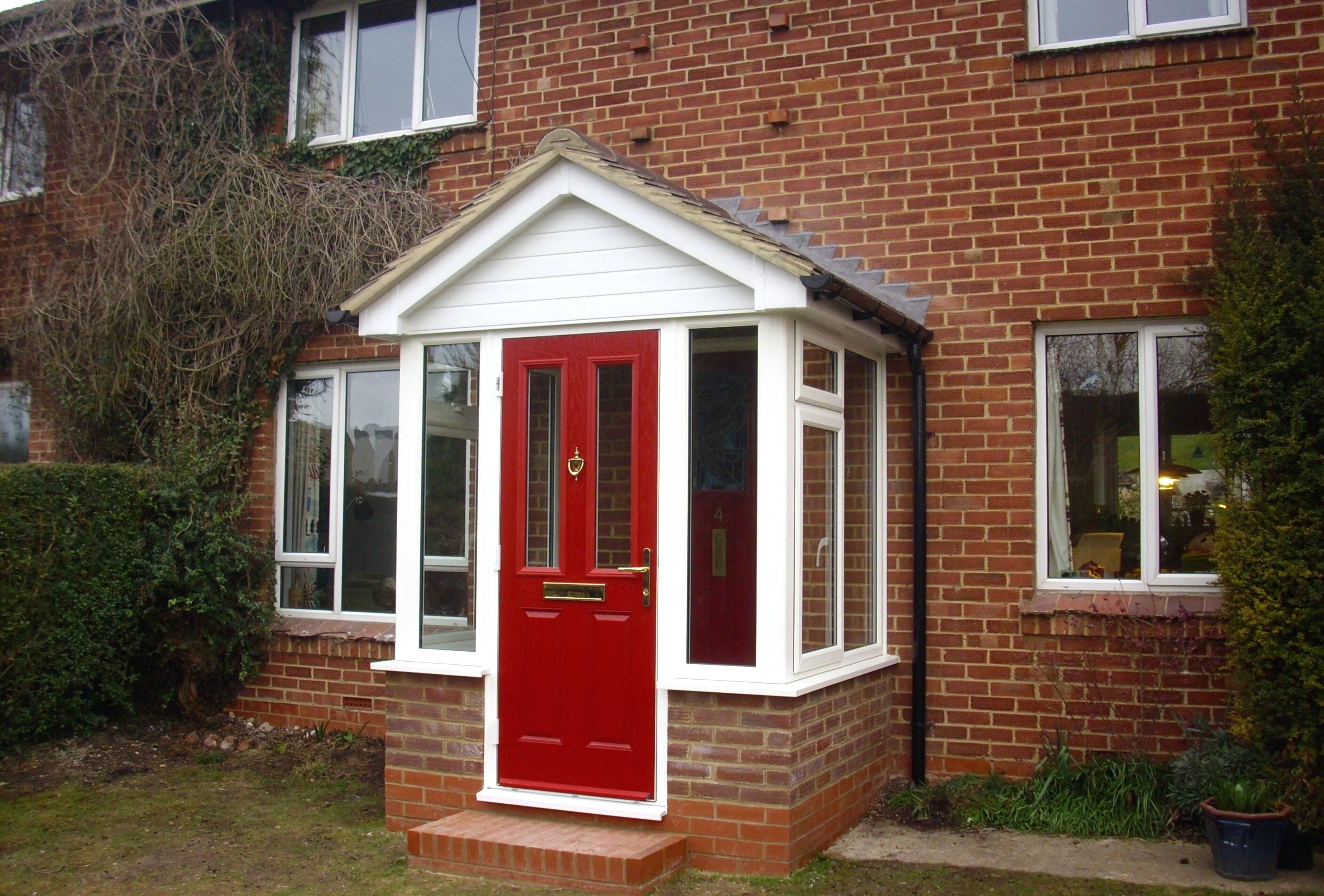 brick ranch front porch ideas