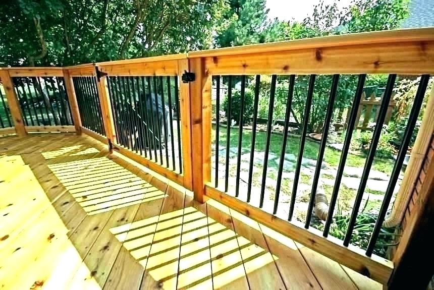 cheap deck railing ideas