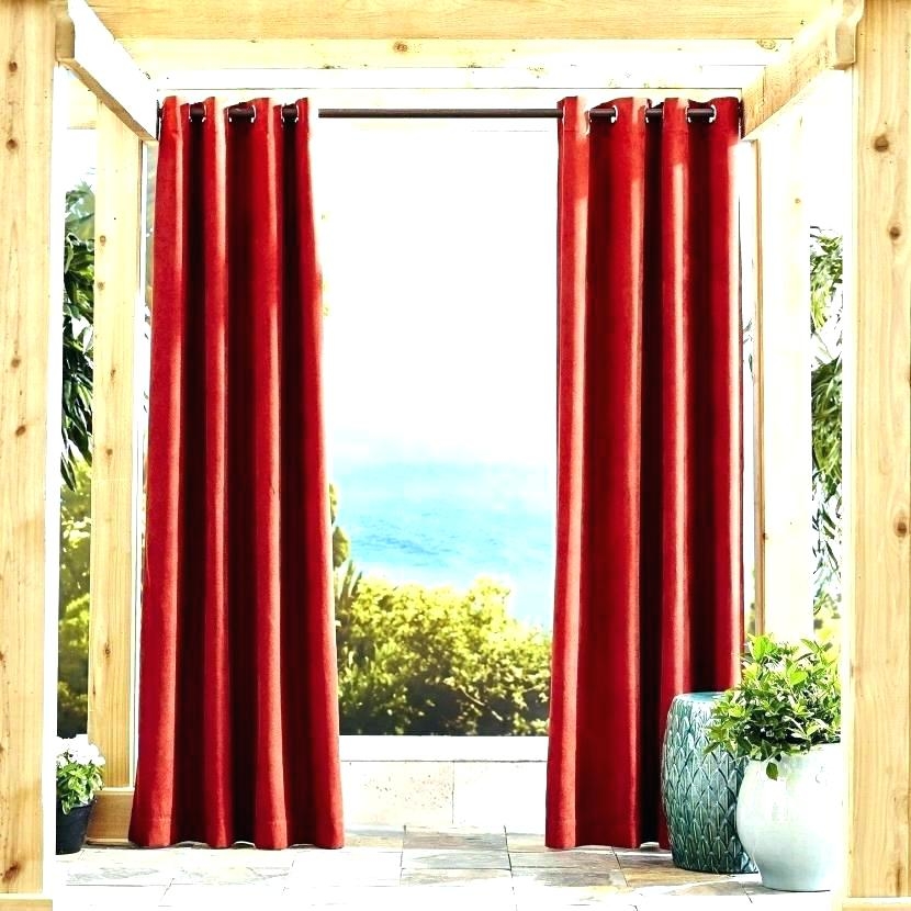 outdoor  shower curtain