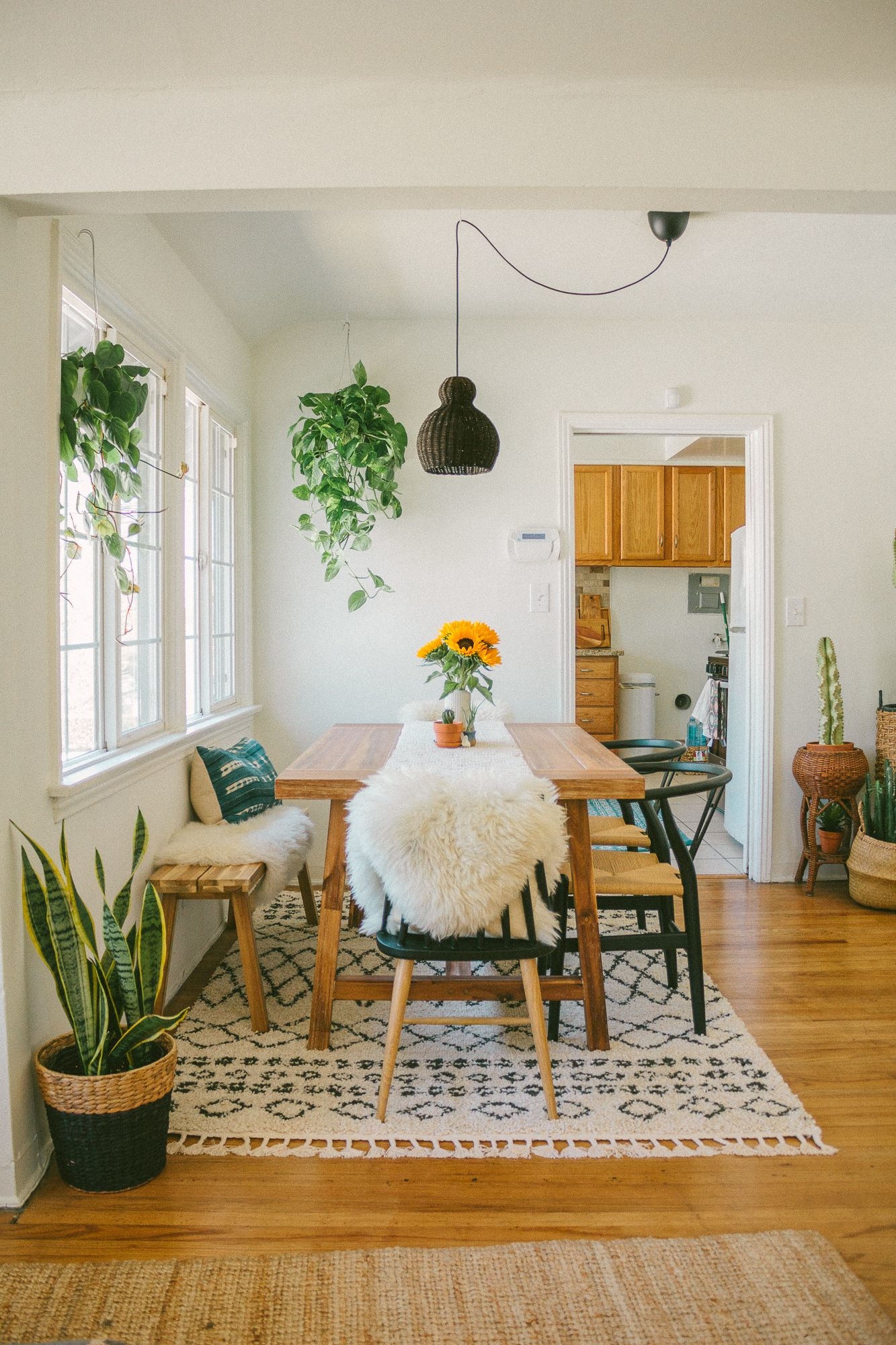 bohemian dining room dreamy decor decorating ideas chic table d chairs  curtains