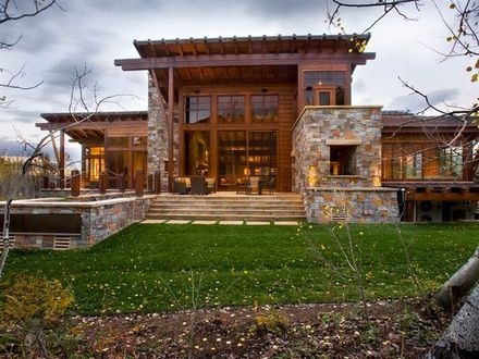 Modern Mountain Homes Modern Rustic Homes, modern rustic house