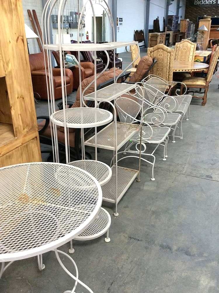 Wood patio furniture