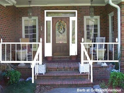 brick front porch designs front house