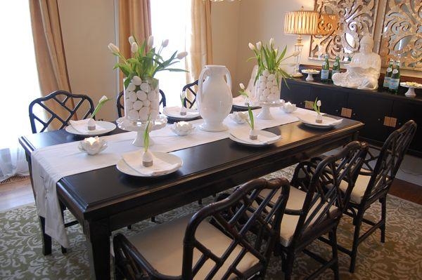 kitchen table setting ideas