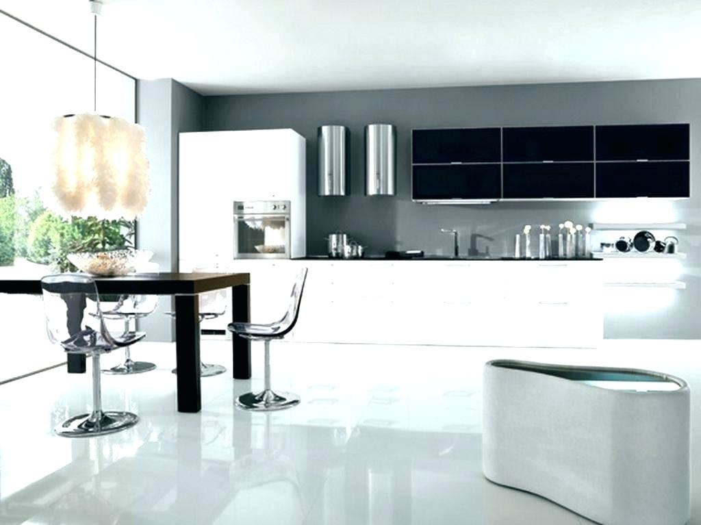 modern kitchen black