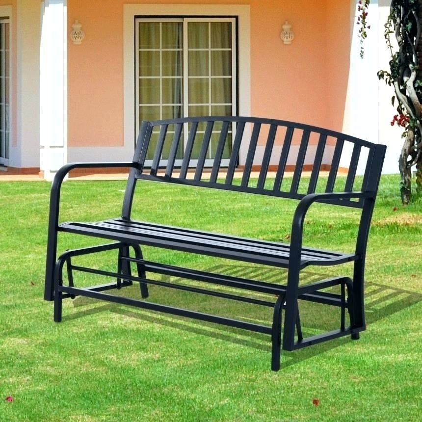 Outdoor Gliders Patio Chairs The Home Depot Ideas 2 Glider Loveseat