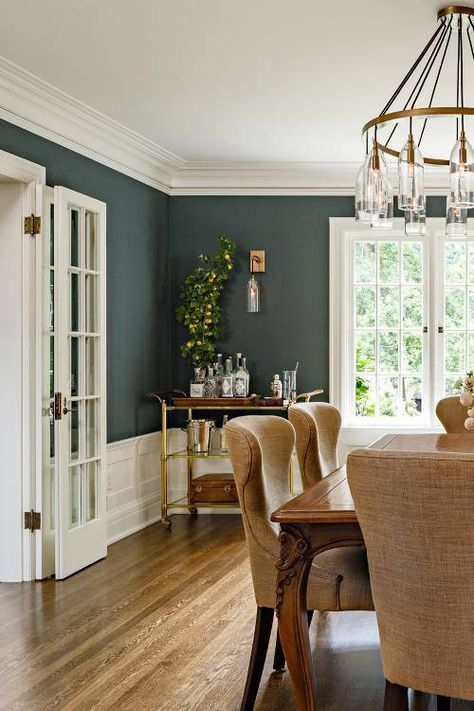 Subtle Sage Dining Room