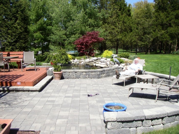 Outdoor living space in Old Tappan