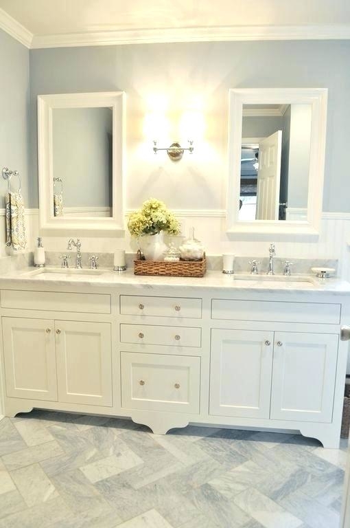 Bathroom wainscoting height