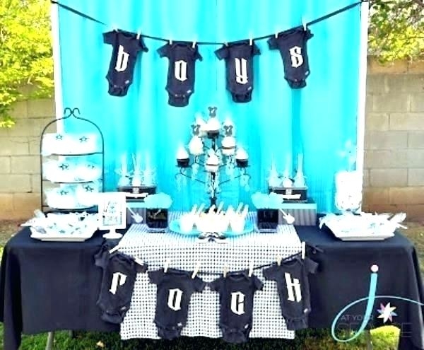 outdoor  baby shower